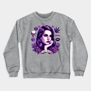 Lana Del Rey - Kiss Kiss Goth Goth Crewneck Sweatshirt